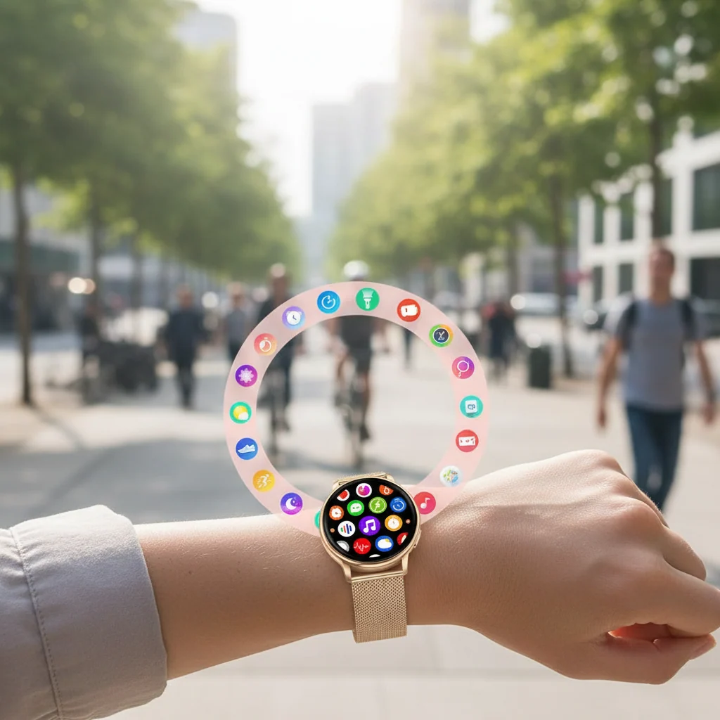 Fitness Tracker Heart Rate Monitor Sleep Tracking Smartwatch - Image 2